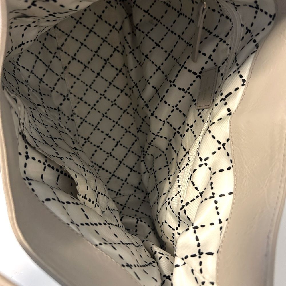 Kate Spade Gray Pebble Leather Shoulder Bag Hobo Purse - Picture 11 of 15